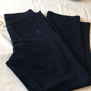 NWOT dark wash denim jean